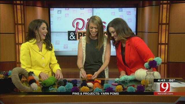 Pins and Projects: Yarn Poms