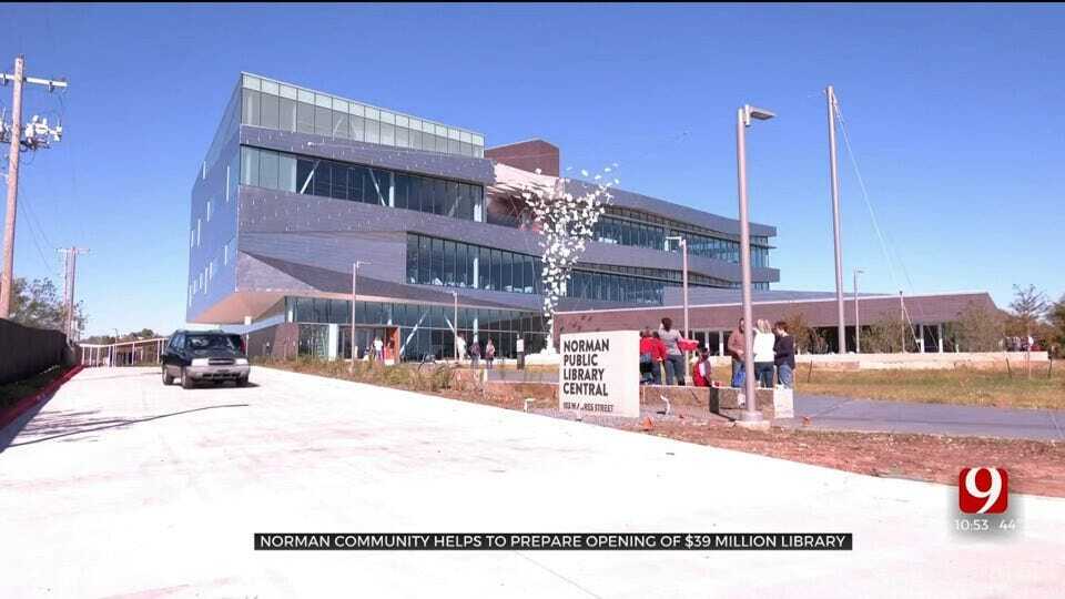 Norman Community Helps To Prepare Opening Of $39 Million Library