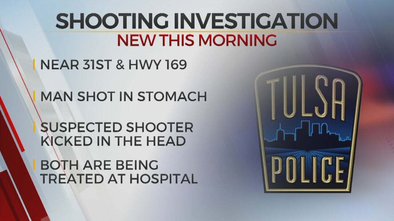 Tulsa Police Investigate After Man Shot In Stomach 
