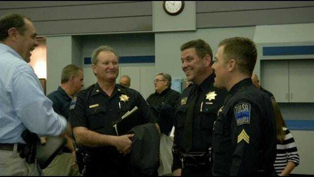 Four Tulsa Police Officers Honored With Promotions