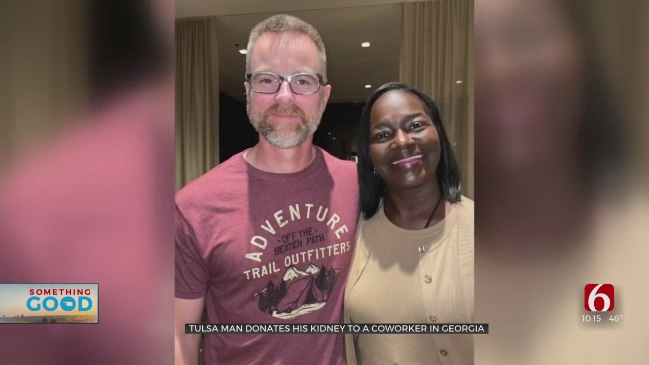 Tulsa Man Donates His Kidney To A Co-Worker In Georgia, Saving Her Life
