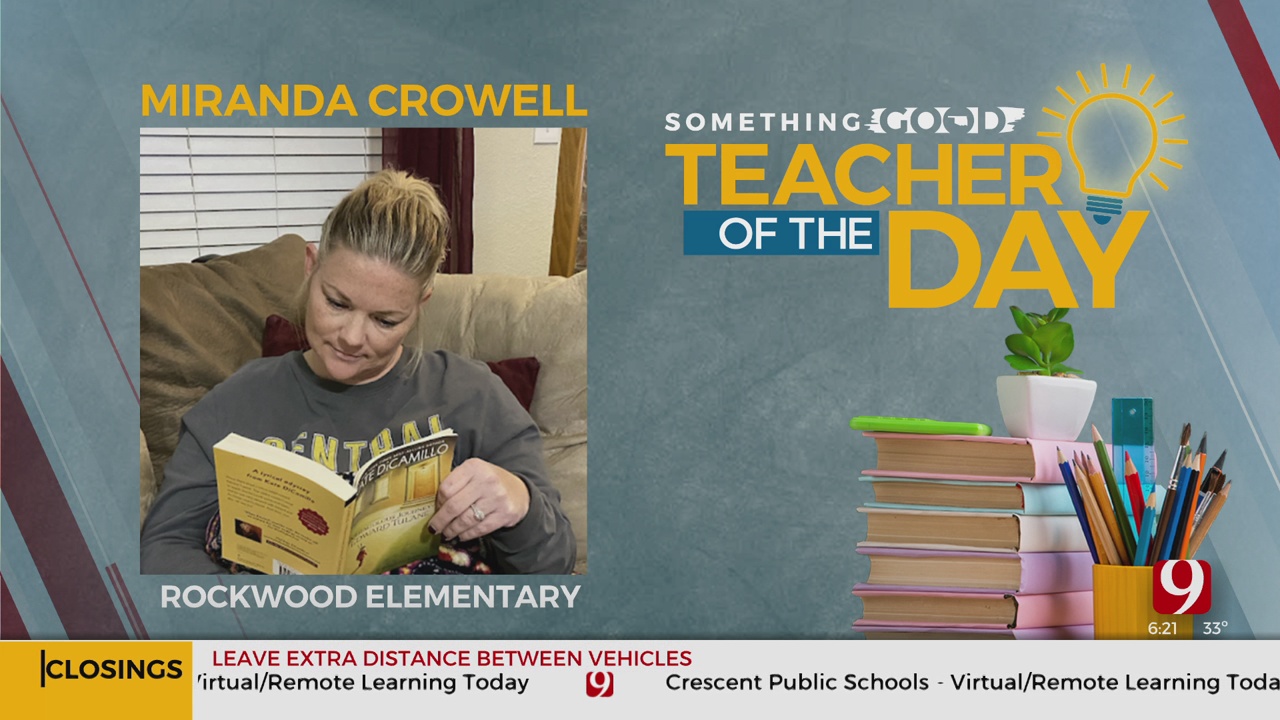 Teacher Of The Day: Miranda Crowell 