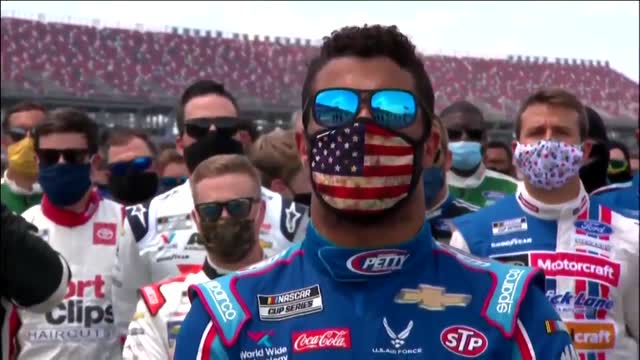 NASCAR Drivers Rally Around Bubba Wallace At Talladega: 'We Want To Stand With Our Friend'