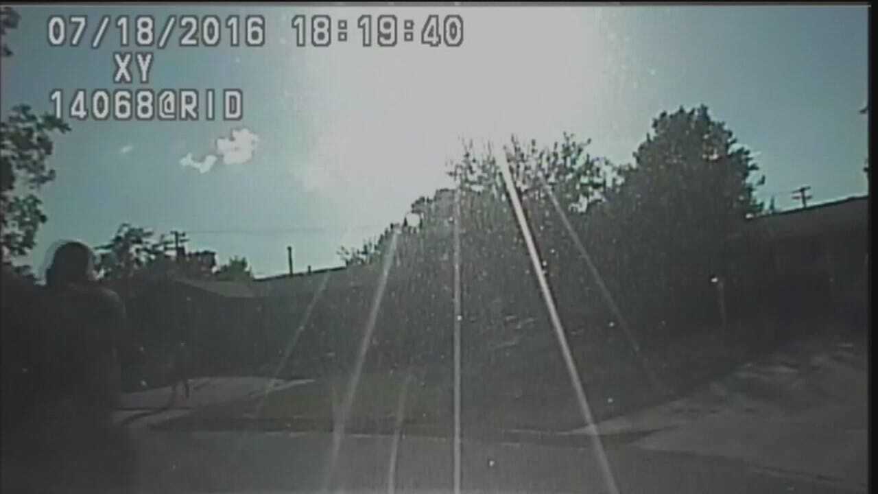 WEB EXTRA: Tulsa Police Dashcam Video