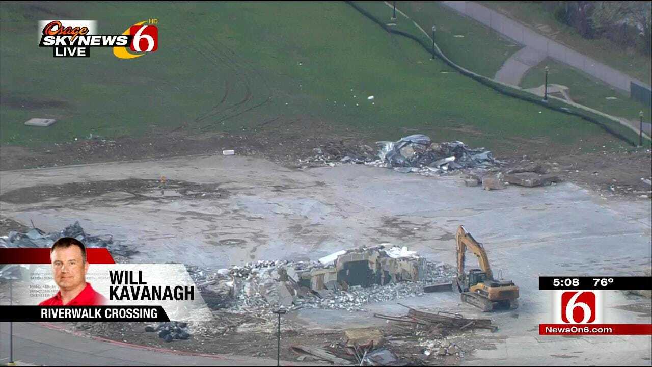 RiverWalk Movie Theater Reduced To Rubble