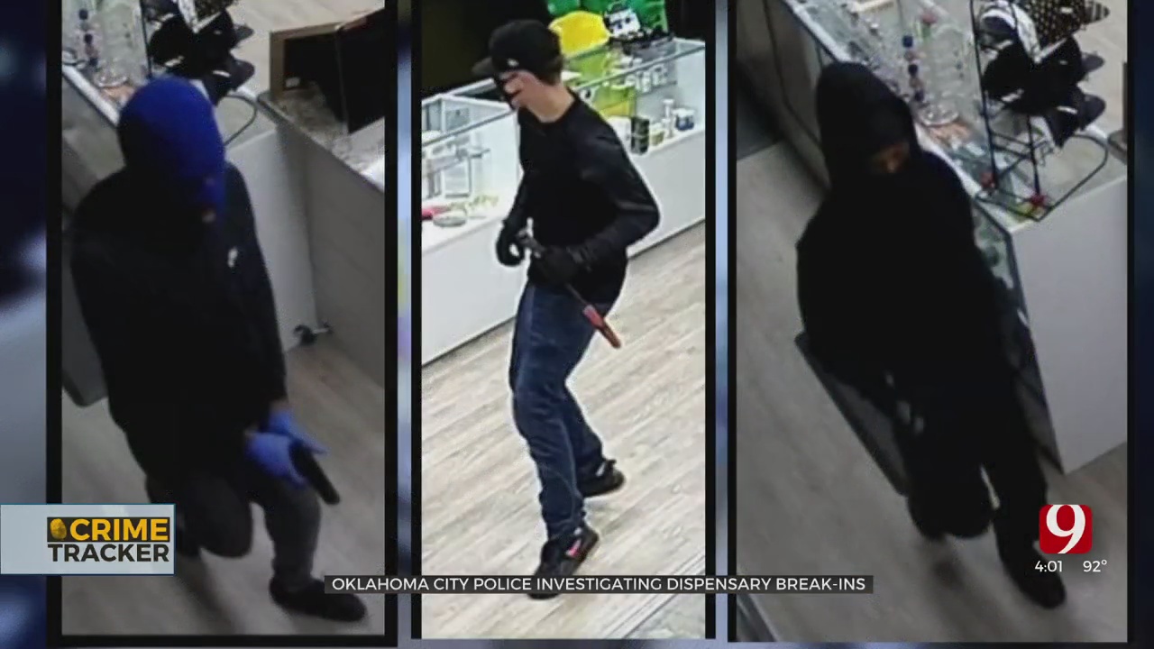 Smash And Grab Suspects Caught On Camera Burglarizing Metro Marijuana Dispensary