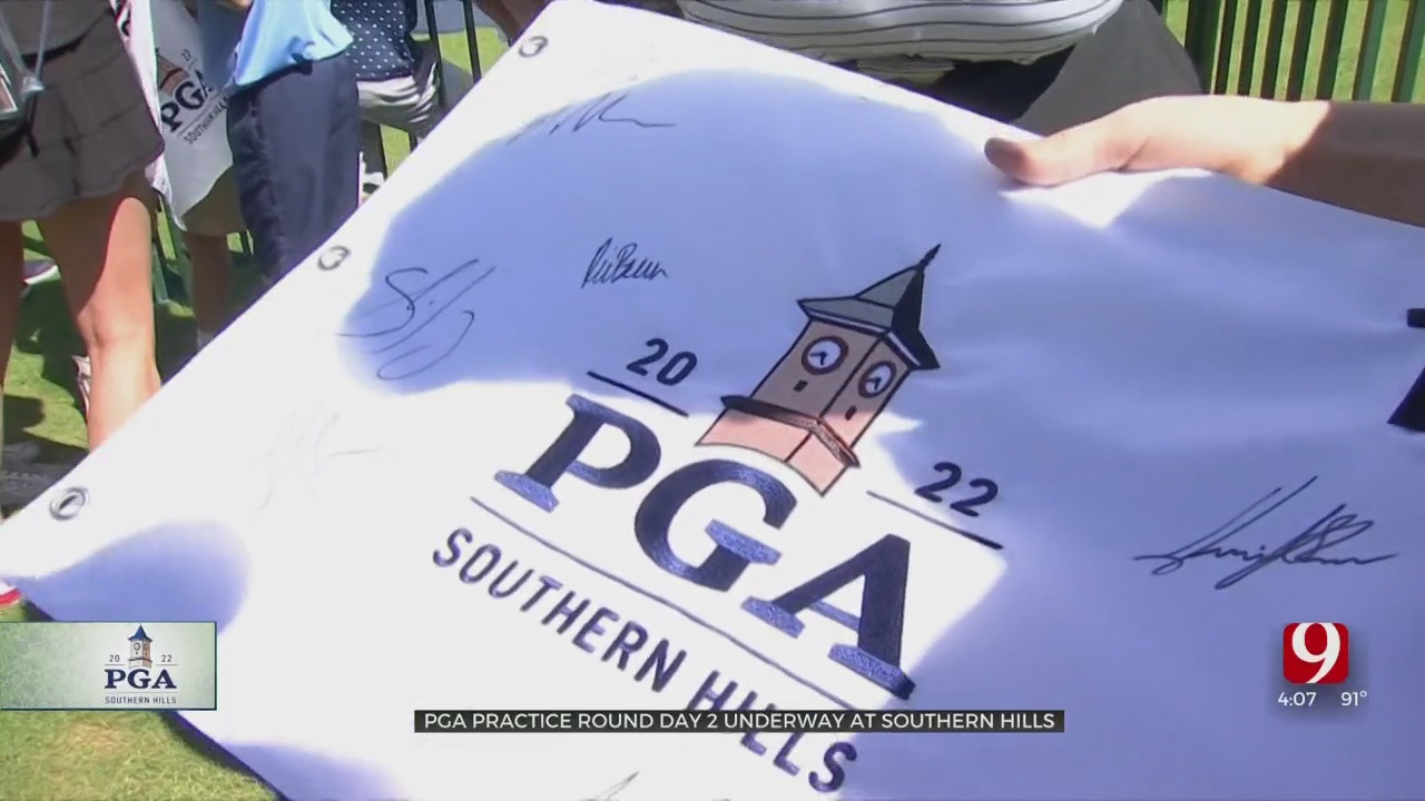Southern Hills Practice Rounds Continue Ahead Of PGA Championship