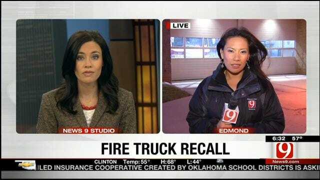 Faulty Part In Fire Trucks Affects Edmond Fire Department