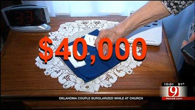 Burglars Steal $40K In Jewelry From Elderly OKC Couple