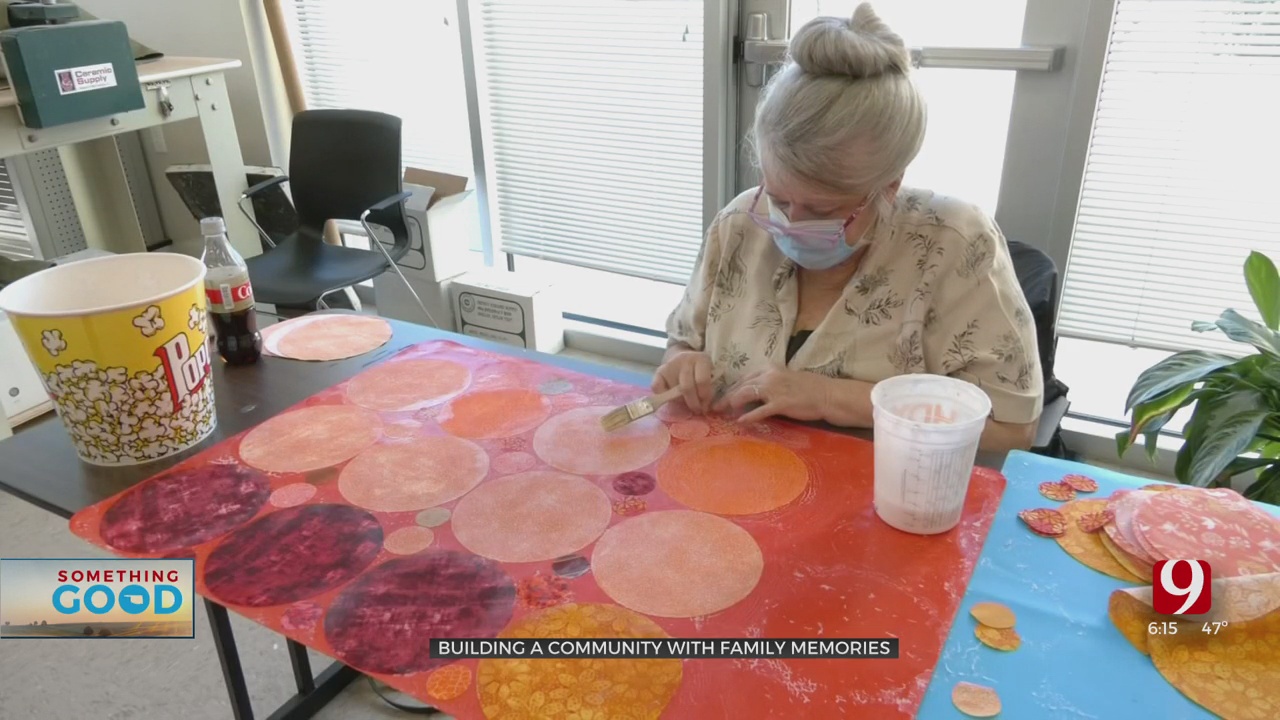 Seniors Create Family Inspired Art At South OKC Health Center