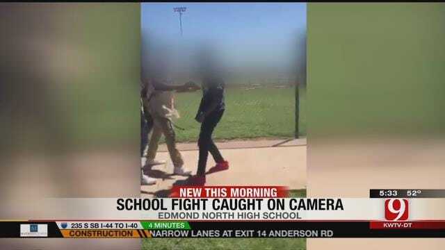 Police Investigate Vicious Fight Caught On Camera At Edmond North HS