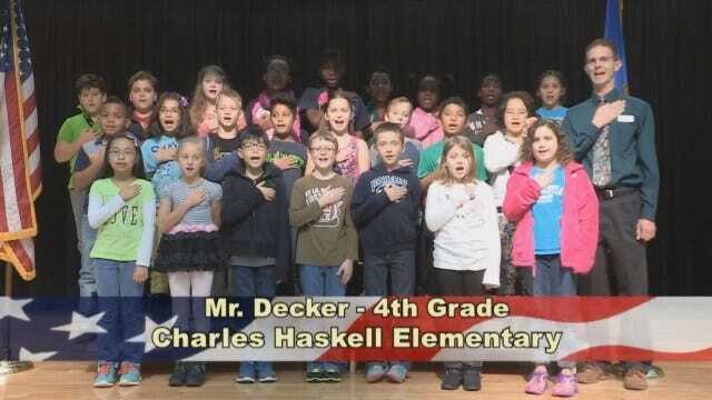 Mr. Decker's 4th Grade Class At Charles Haskell Elementary School