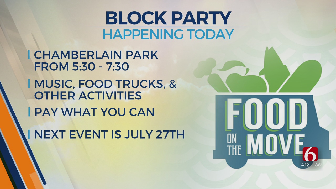  Food On The Move Kicks Off Monthly Community Block Parties
