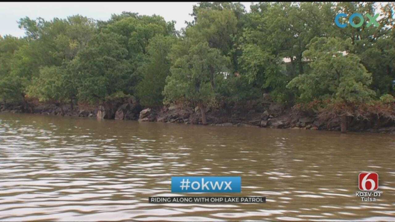 Troopers Facing Challenges Patrolling Flooded Oklahoma Lakes