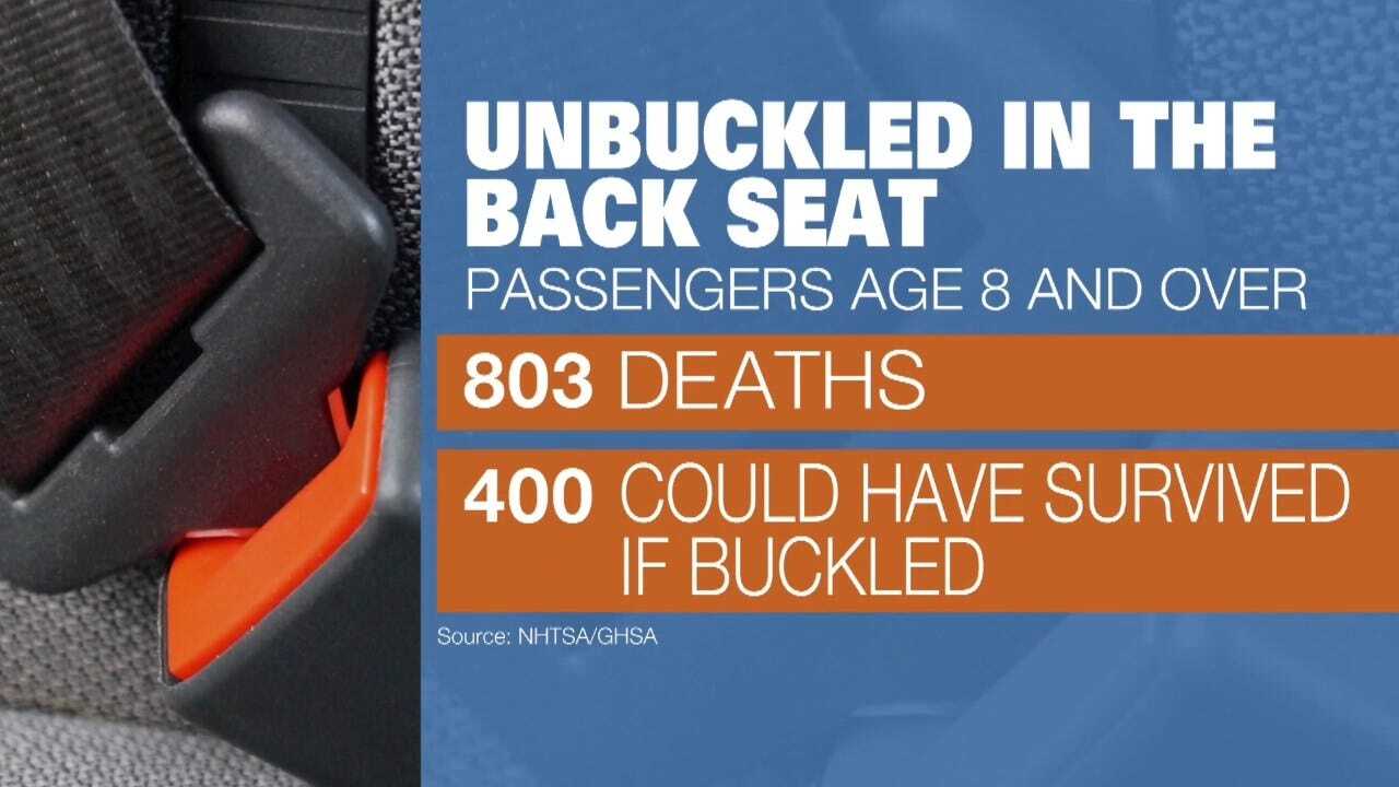 New Study Shows Buckling Up In The Backseat Could Save Your Life