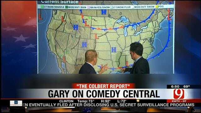 Gary Explains Tornado Alley To Stephen Colbert