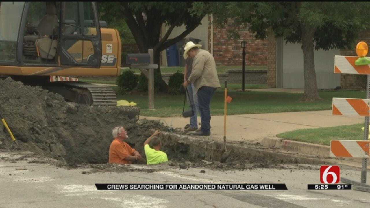 Tulsa Abandoned Gas Well Search Begins