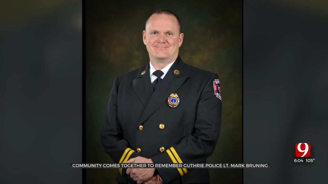 Community Comes Together To Honor Officer & Firefighter Mark Bruning 