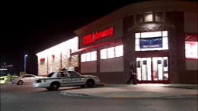 WEB EXTRA: Video From Scene Robbery At Tulsa CVS Store
