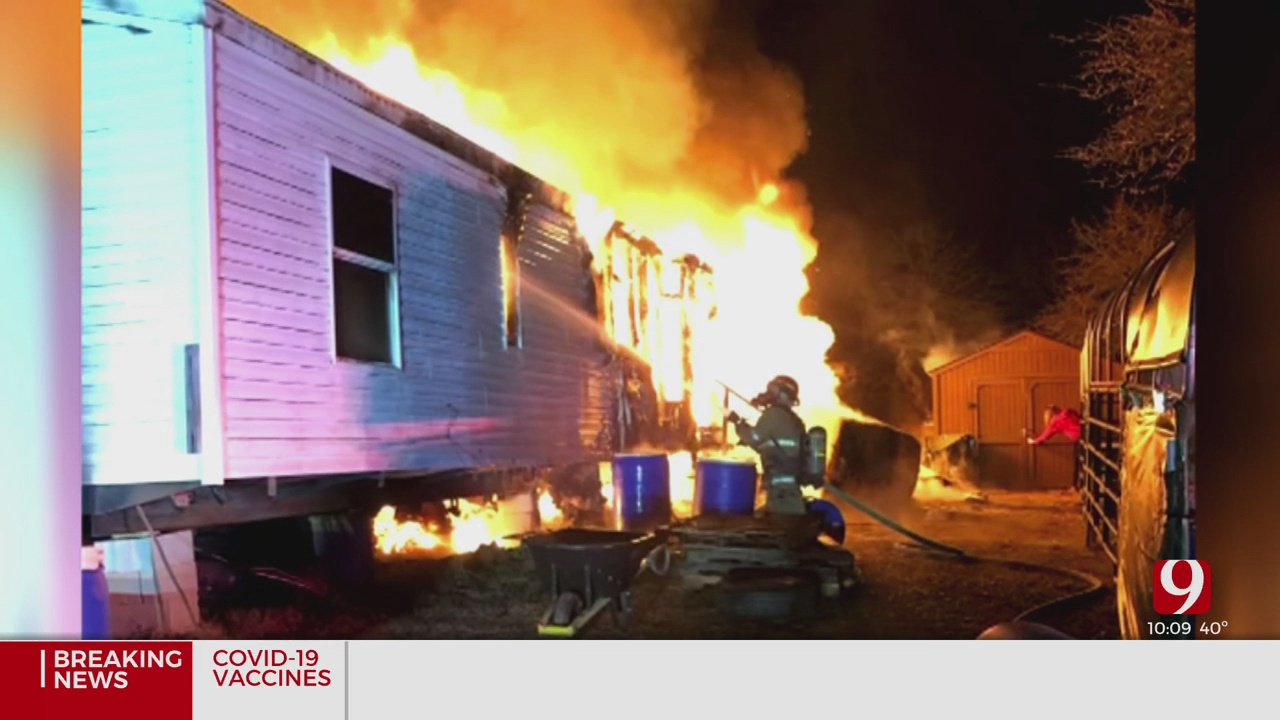 Fire Destroys McLoud Army Veterans Home, Kills Nearly 200 Baby Chicks 