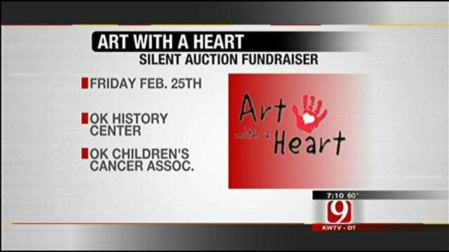 'Art With A Heart' Benefits Kids With Cancer