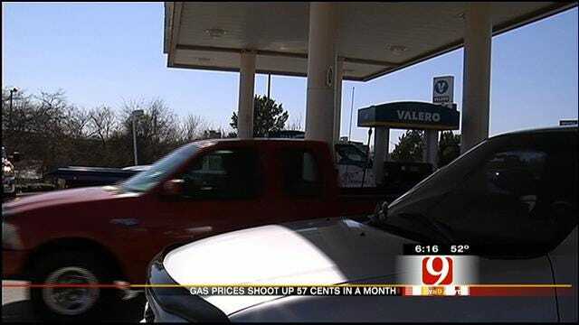 Gas Prices Soar Across Oklahoma Ahead of Annual Trend