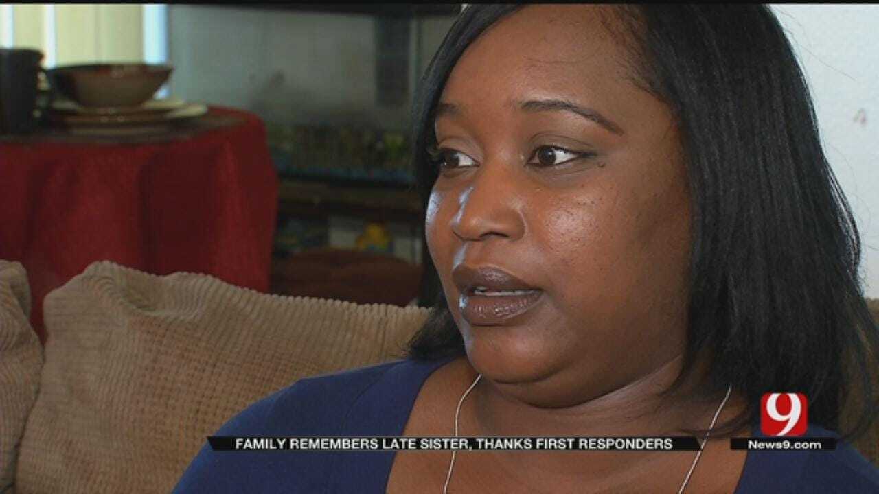 Family Remembers Late Sister, Thanks OKC First Responders
