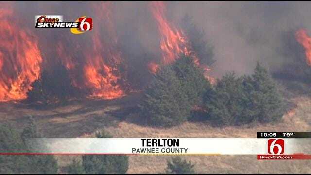 Evacuations Ordered For Terlton Area, Wildfires Continue To Burn