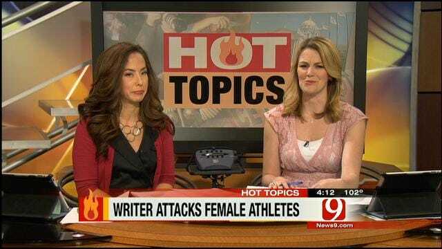 Hot Topics: Writer Attacks Female Athletes