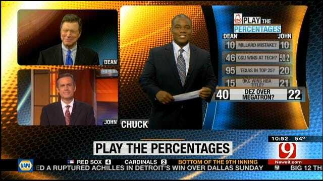 Play The Percentages: October 27