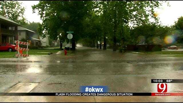 Strong Storms Bring Heavy Flooding, Damaging Winds To Parts Of Oklahoma