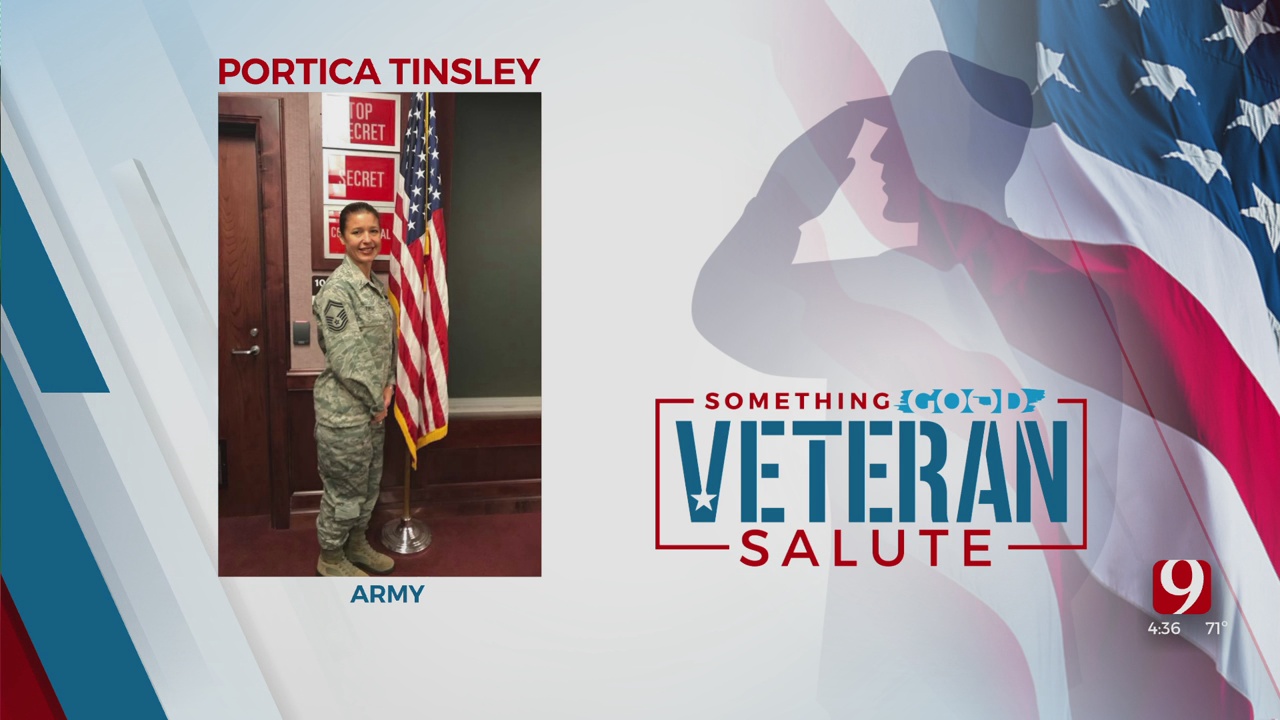 Veteran Salute: Portica Tinsley