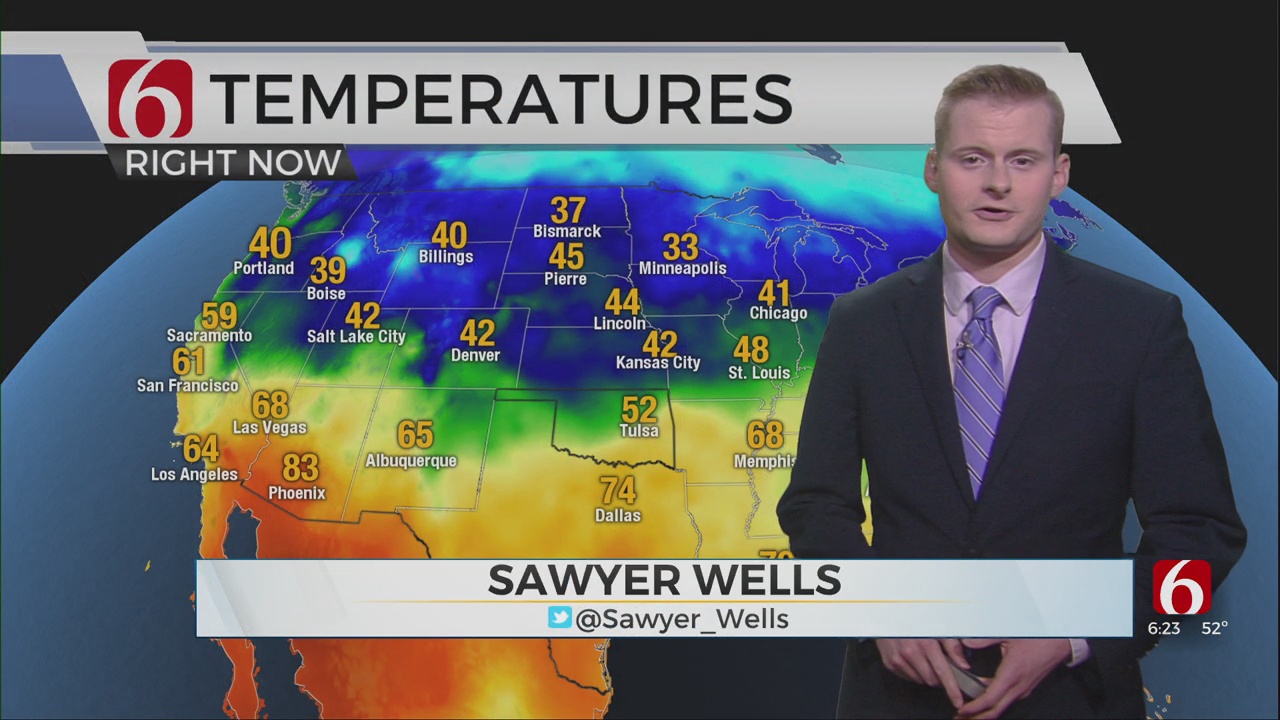 Saturday Evening Forecast With Sawyer Wells