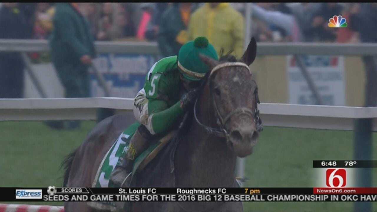 Exaggerator Upsets Nyquist in Preakness