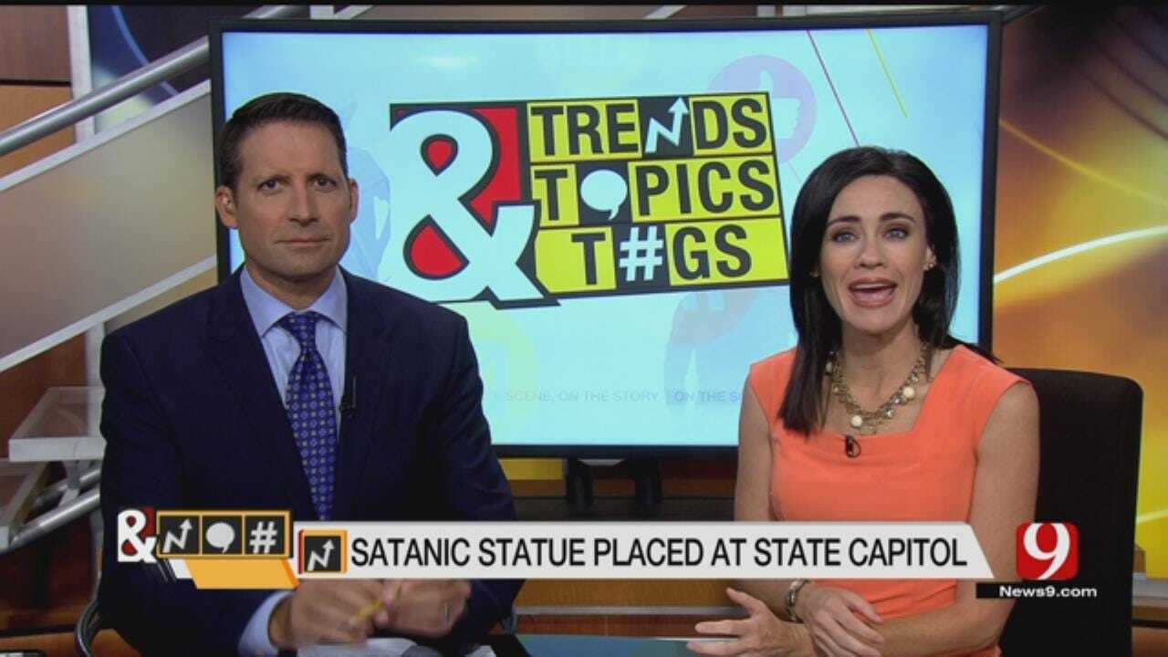 Trends, Topics & Tags: Satanic Statue At Arkansas Capitol