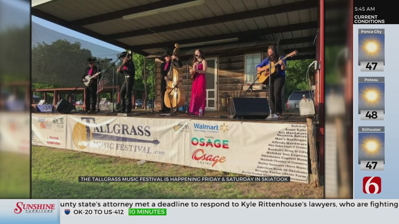 16th Annual Tallgrass Music Festival Kicks Off Friday