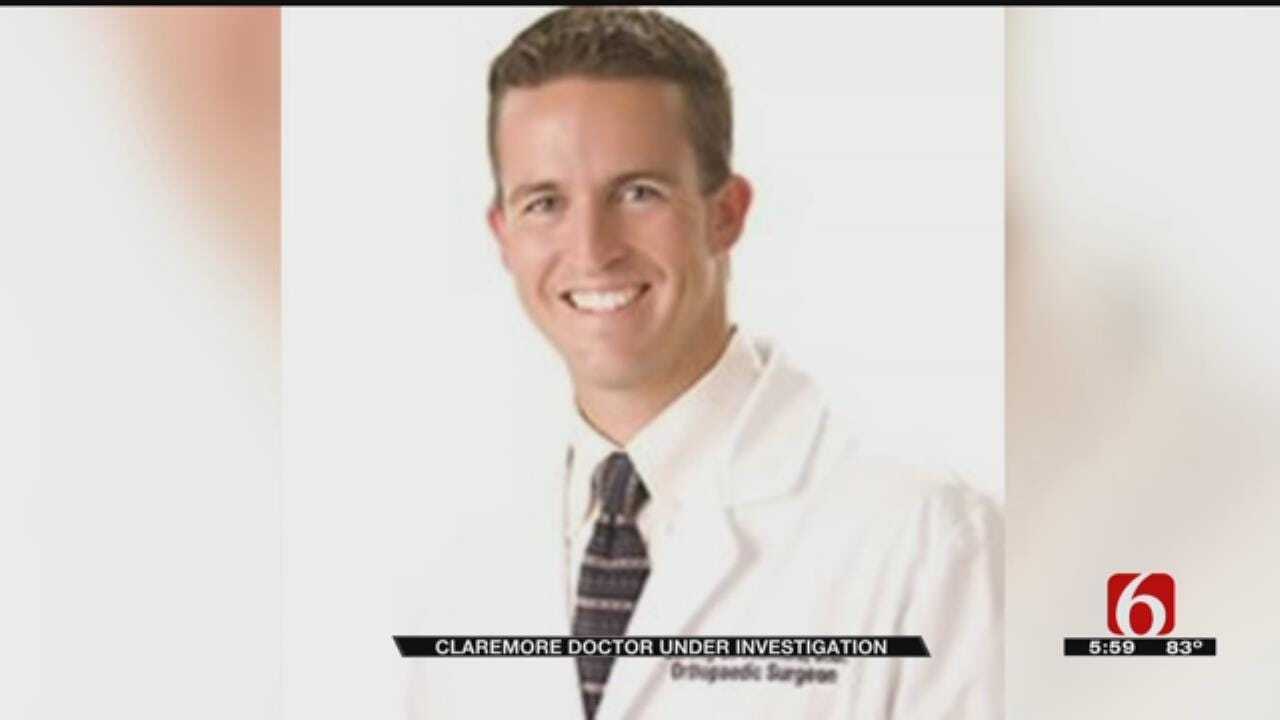 Claremore Doctor Under Investigation For Obtaining Pain Killers By Fraud