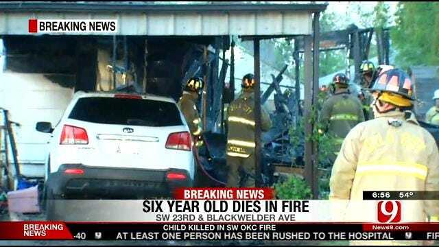 Child Killed In SW OKC House Fire, Explosion