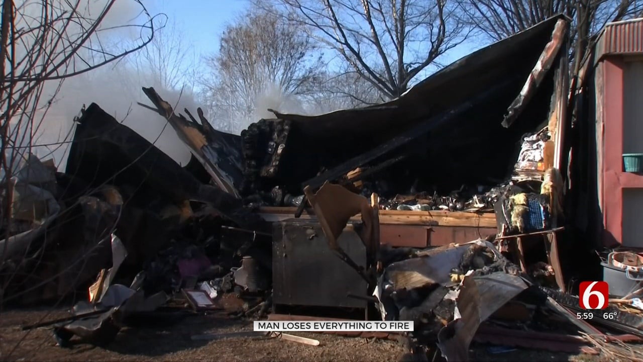 Oklahoma Man Loses Everything In Craig County House Fire