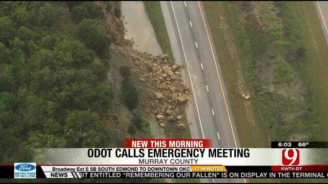 ODOT Holding Emergency Meeting To Discuss Roads Damaged In Storms
