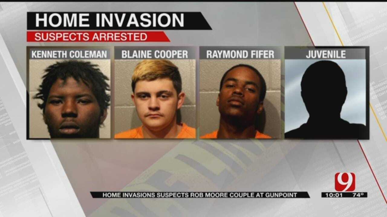 Police: Home Invasion Suspects Rob Moore Couple At Gunpoint