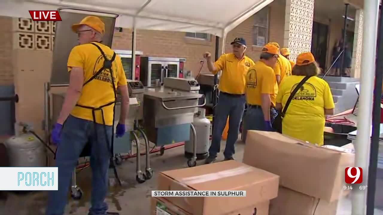 Oklahoma Baptist Disaster Relief Serving Communities With Tornado Damage