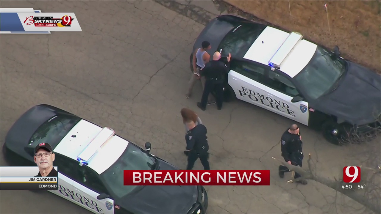 Police: All Suspects In Custody After Pursuit, Search In Edmond Neighborhood 