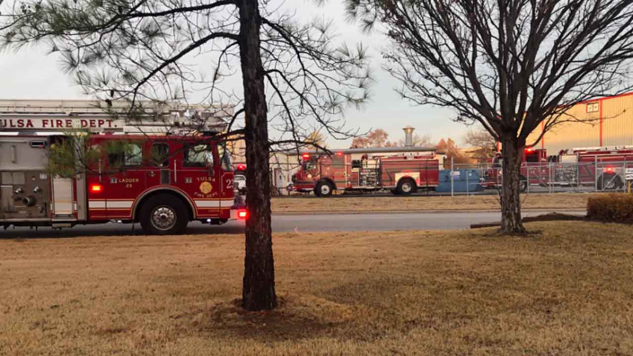 Emergency Crews Respond To Chemical Leak At Tulsa Business