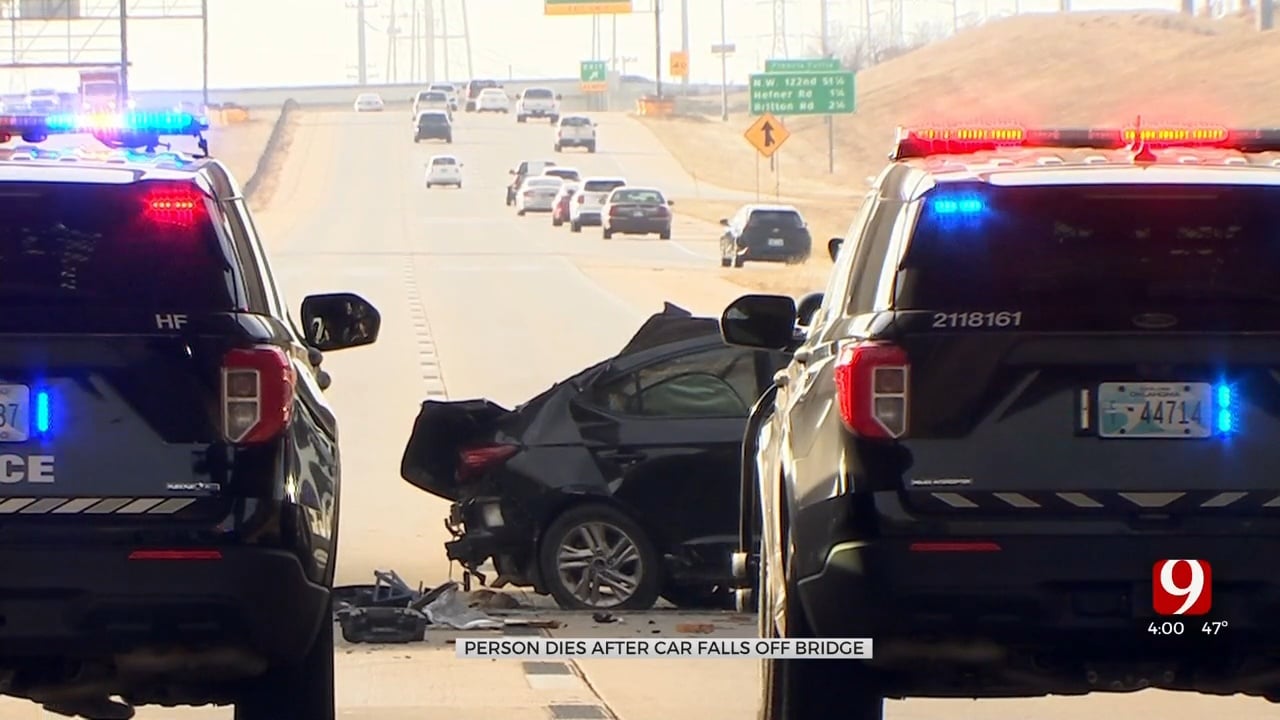 Oklahoma City Police Investigating Why Car Ran Off Bridge, Killing Driver