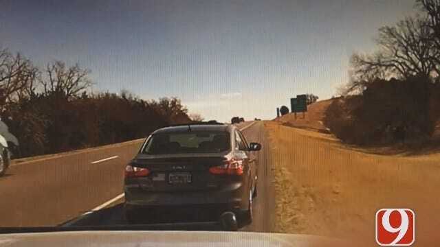 Authorities Release Dashcam Video Of I-40 OBN Chase