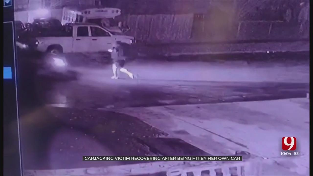 Caught On Camera: Woman Attempts To Stop Carjacking, Thrown From Hood Of Her Car