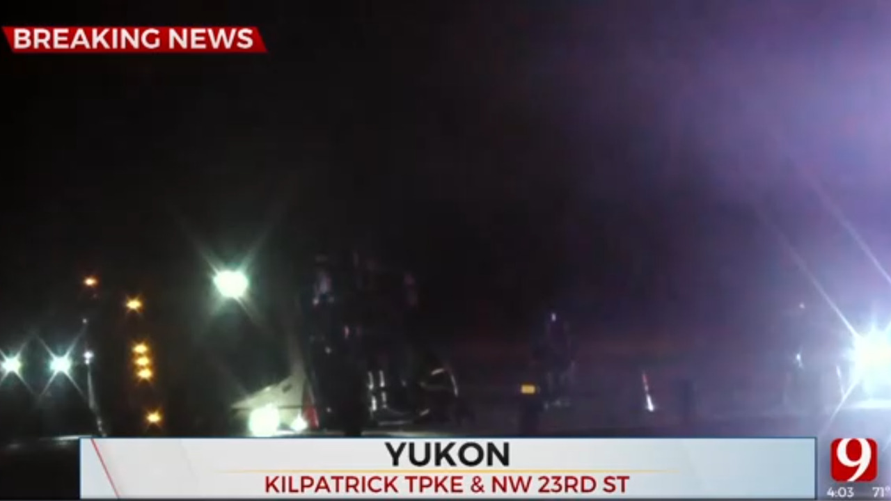 John Kilpatrick Turnpike Reopened After Crash In Yukon