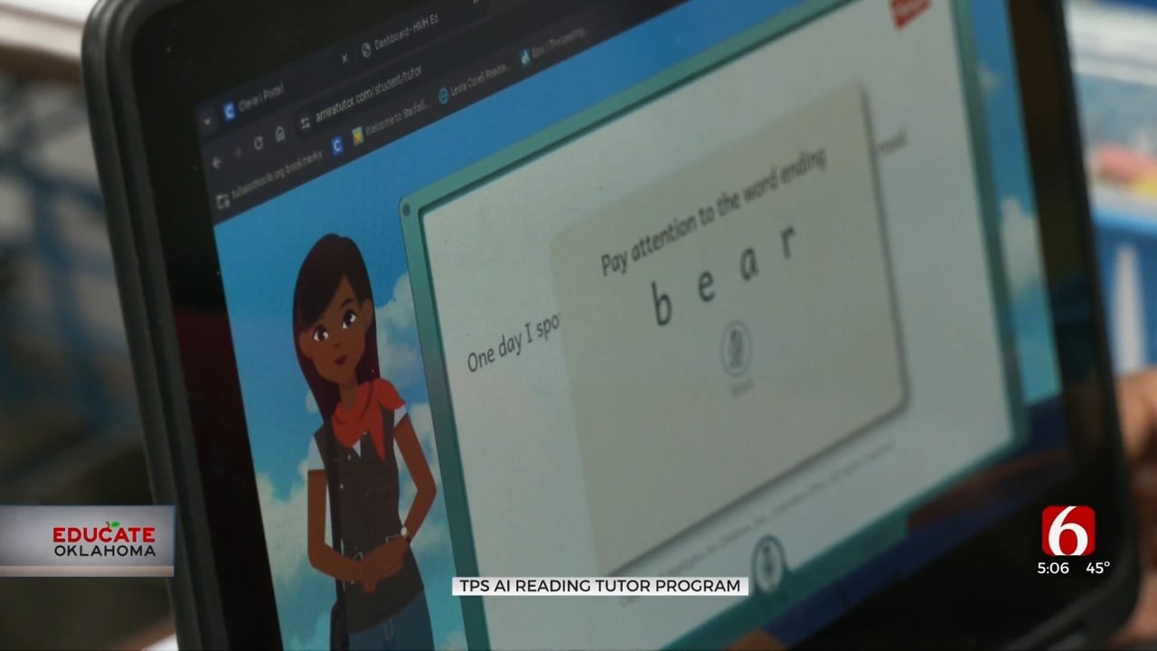 Tulsa Public Schools Uses Artificial Intelligence To Help Kids Read
