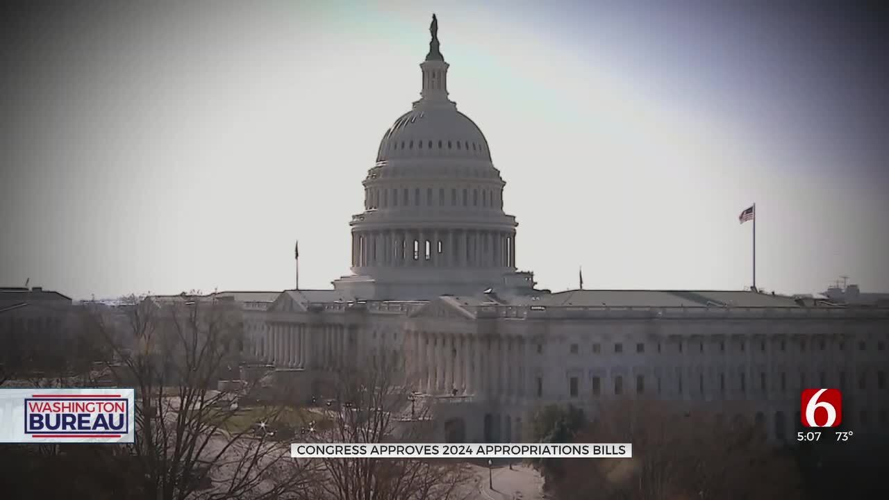 Oklahoma Lawmakers React To Congress Passing 2024 Funding Bills